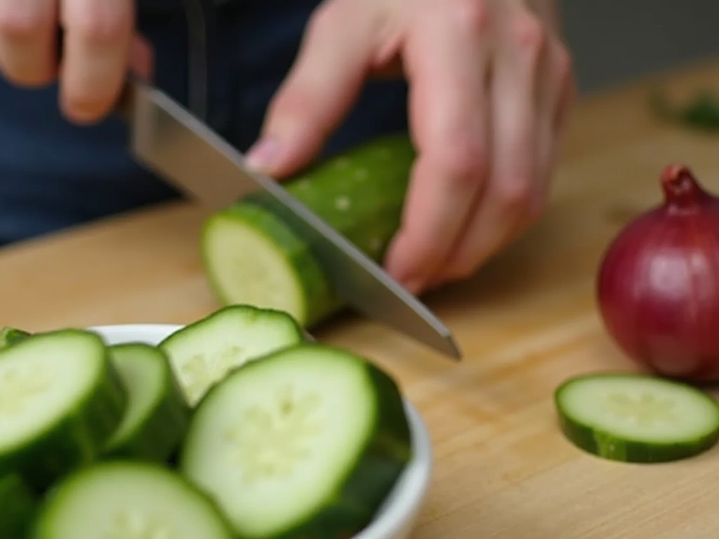 The Ultimate Easy Cucumber Salad Recipe detail image