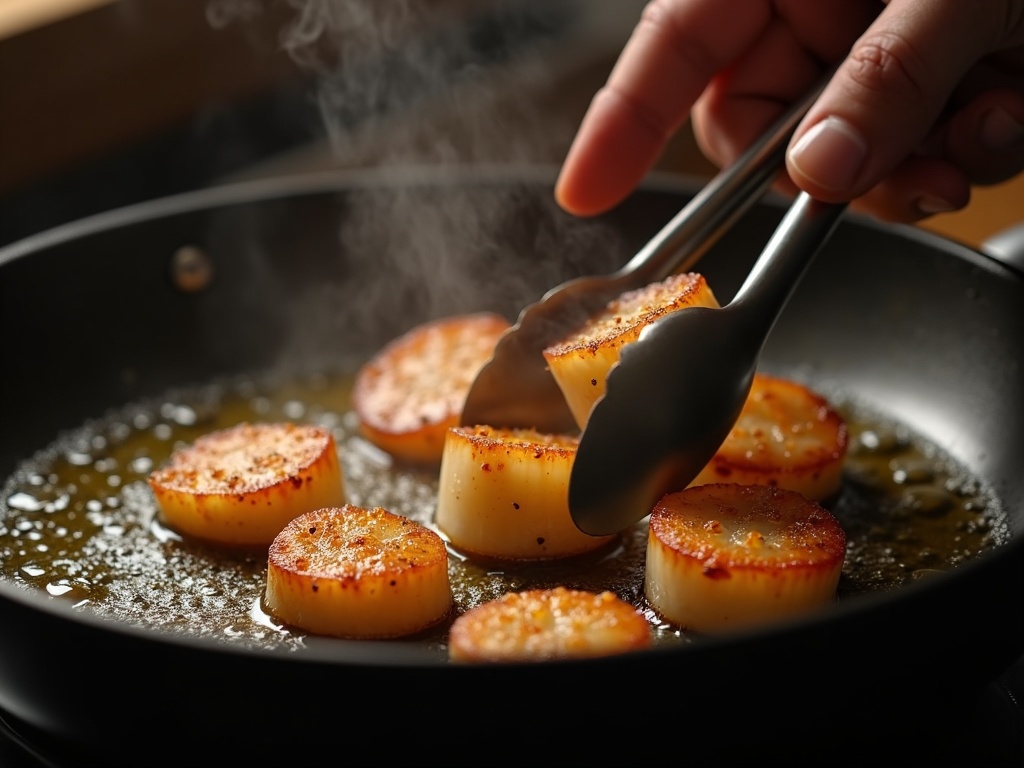 scallops recipes - Simple Pan-Seared Scallops with Lemon Garlic Butter detail image