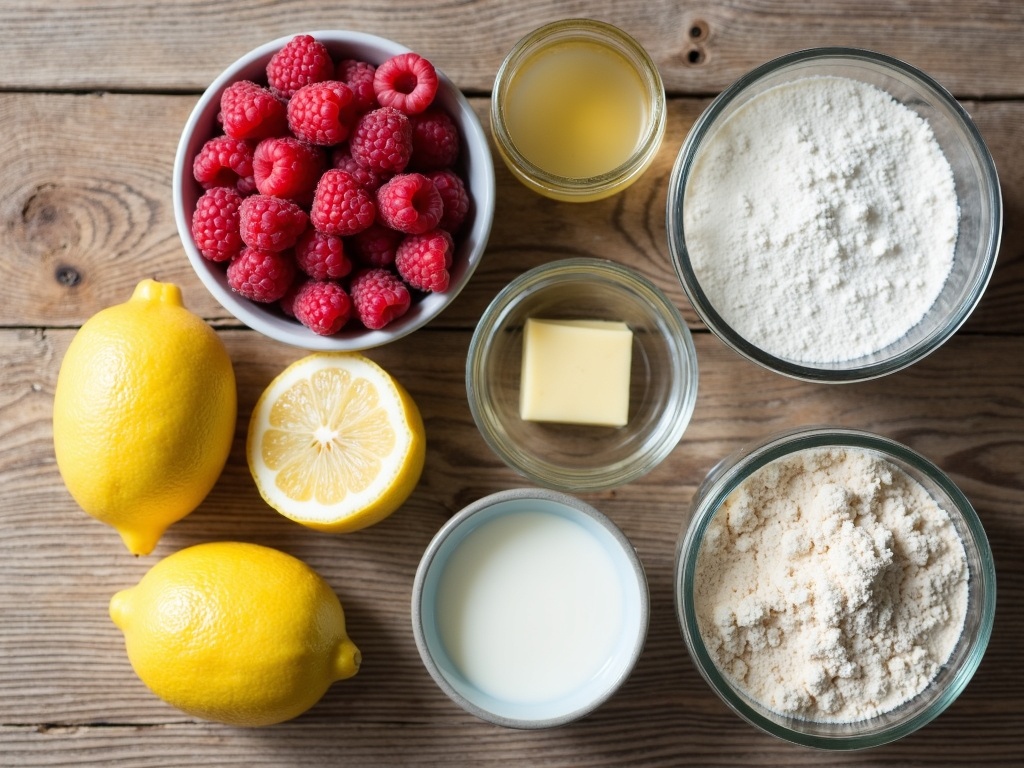 Lemon Raspberry Cake: A Burst of Spring Flavor detail image