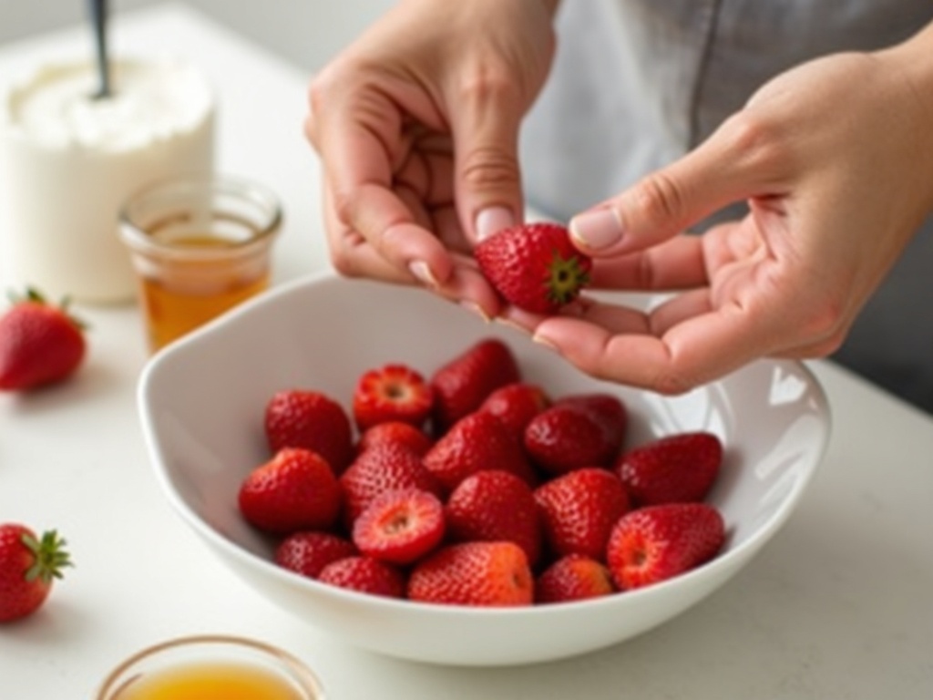 healthy strawberry recipes - 5 Healthy Strawberry Snacks You Can Make in Minutes detail image
