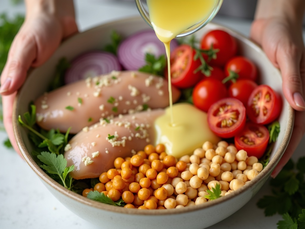 Mediterranean Diet Recipes - Quick & High-Protein Mediterranean Diet Dinners for Busy Weeknights detail image