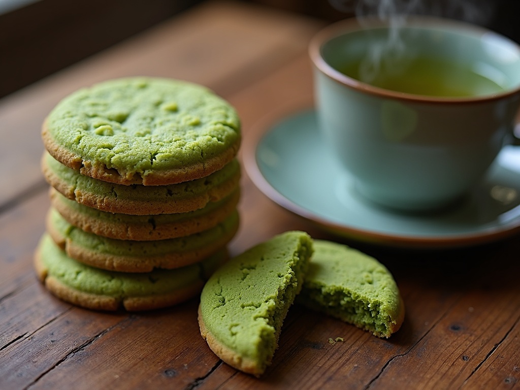 Easy Matcha Cookies: A Perfectly Chewy & Vibrant Treat