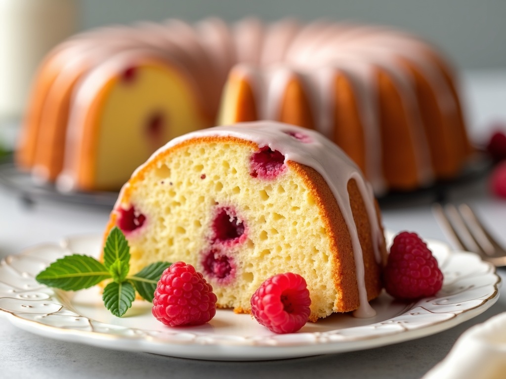 Lemon Raspberry Cake: A Burst of Spring Flavor