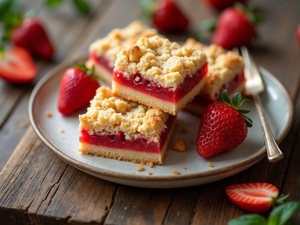 Easy Strawberry Dessert Bars: A Sweet Taste of Summer