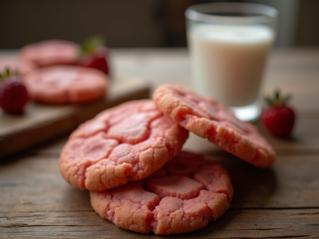 Soft & Chewy Strawberry Cookies: A Burst of Summer Flavor