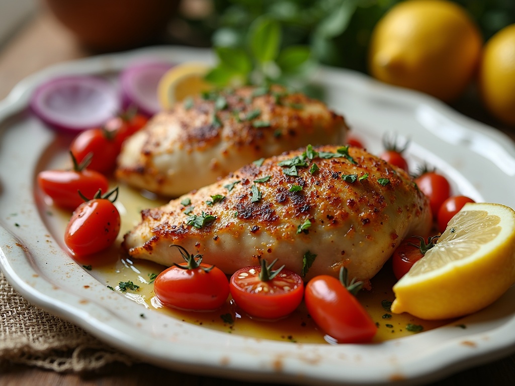 A Simple and Flavorful Mediterranean Chicken Dinner