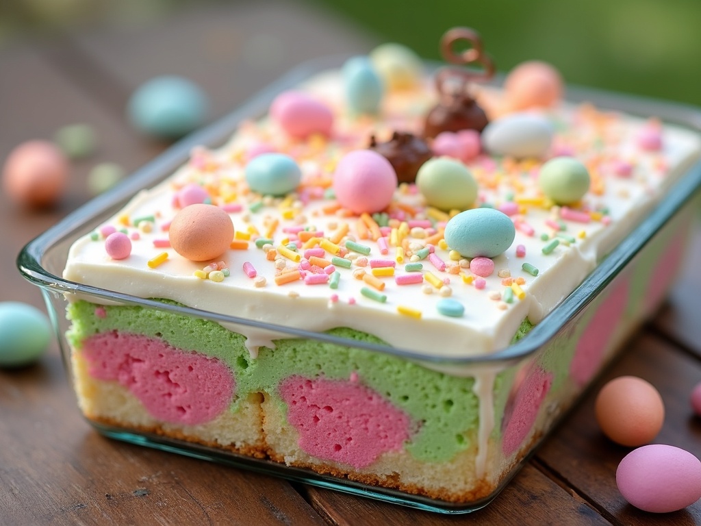 Easter Poke Cake: A Fun & Festive Spring Dessert