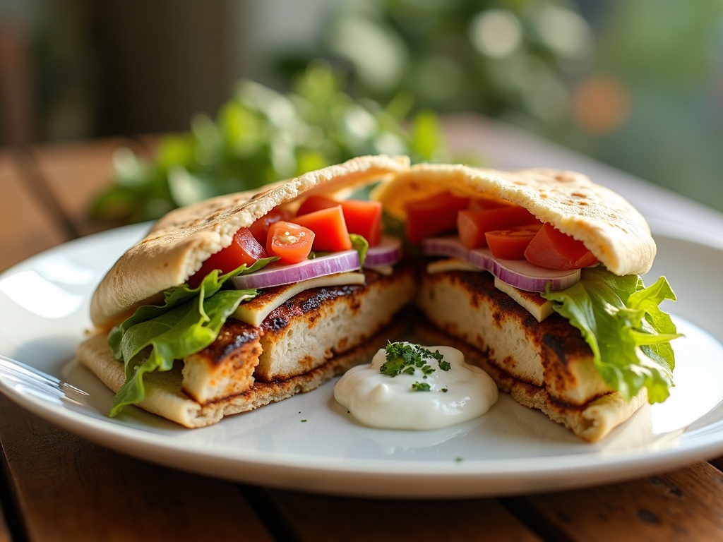 The Ultimate Mediterranean Pita Sandwich: A Fresh & Flavorful Lunch