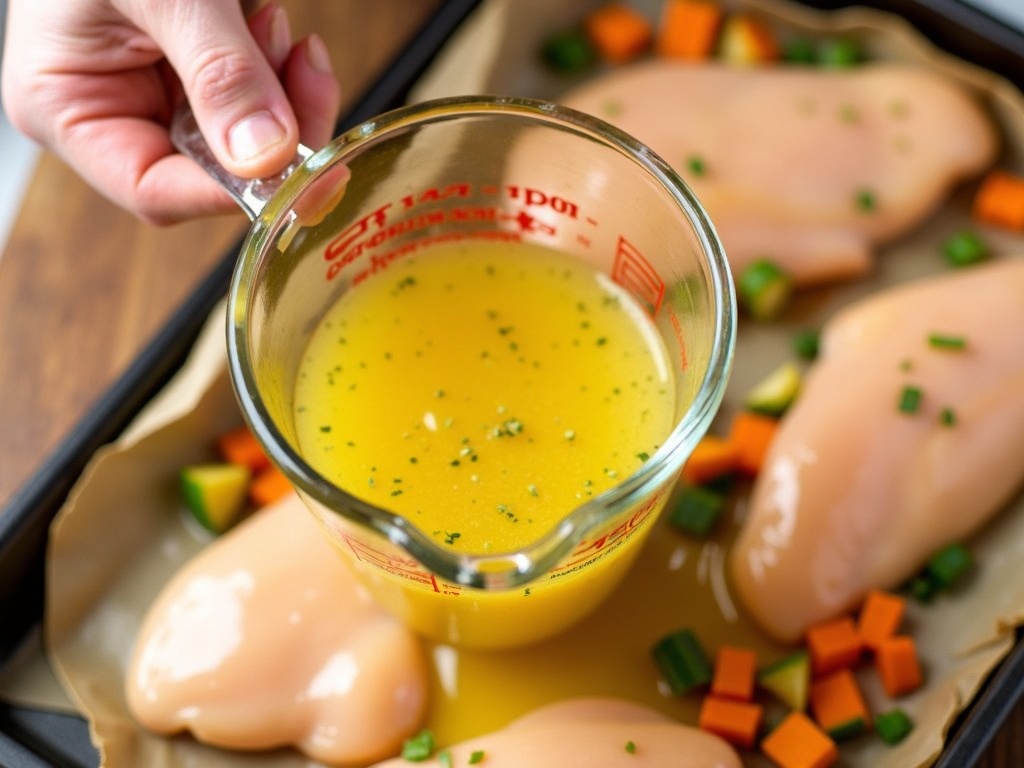 recipes - One-Pan Lemon Herb Chicken & Veggies: Your New Go-To Weeknight Dinner detail image