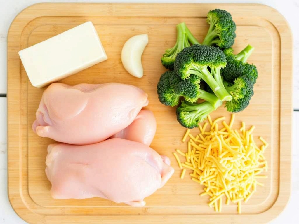 Easy Keto Dinners: Cheesy Chicken Broccoli Bake detail image