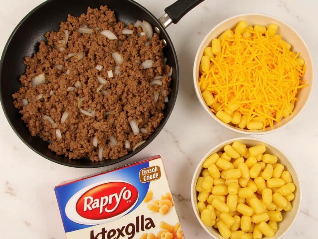 Ultimate Cheesy Ground Beef Casserole Recipe for Weeknight Dinners detail image