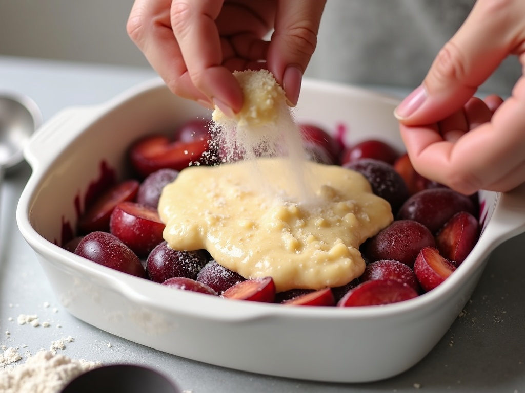Easy Plum Cobbler: A Simple, Rustic Dessert detail image