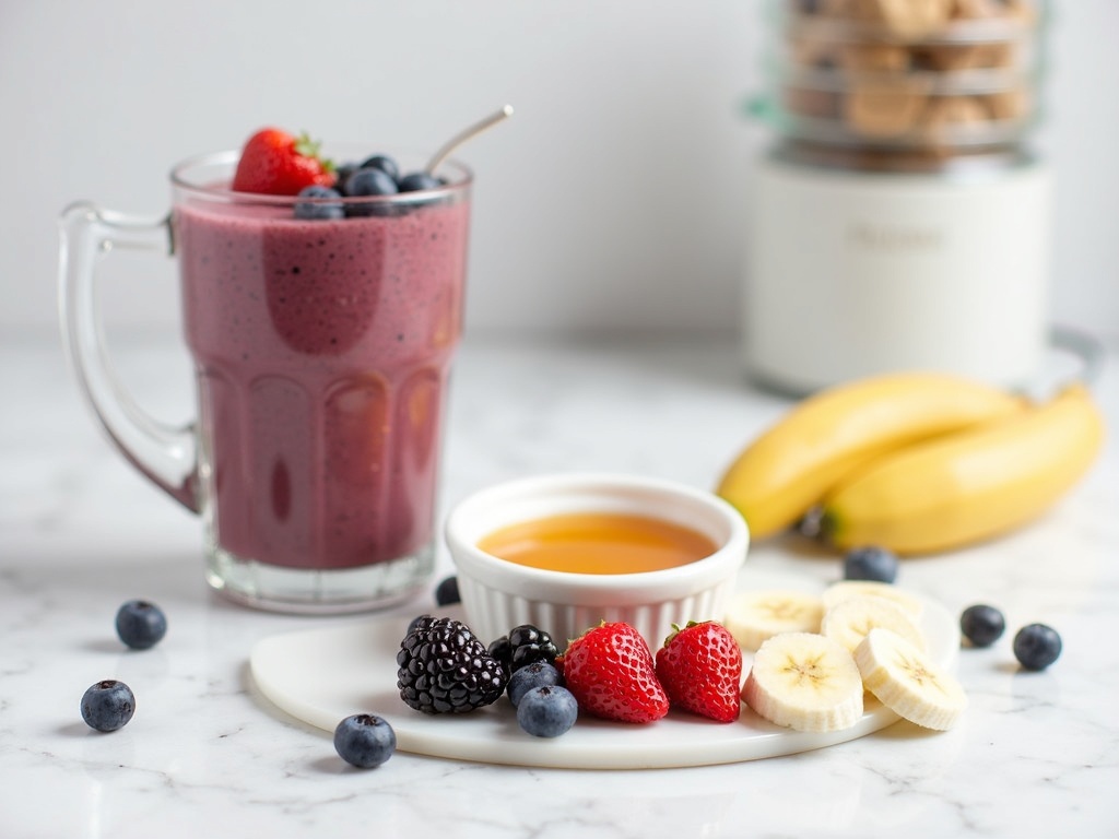 Sip and Paint Ideas: A Delicious Berry Smoothie Bowl Recipe detail image