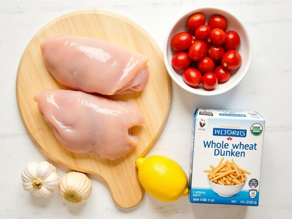 easy healthy chicken dinner - Easy Healthy Chicken Pasta Dinner in 30 Minutes detail image