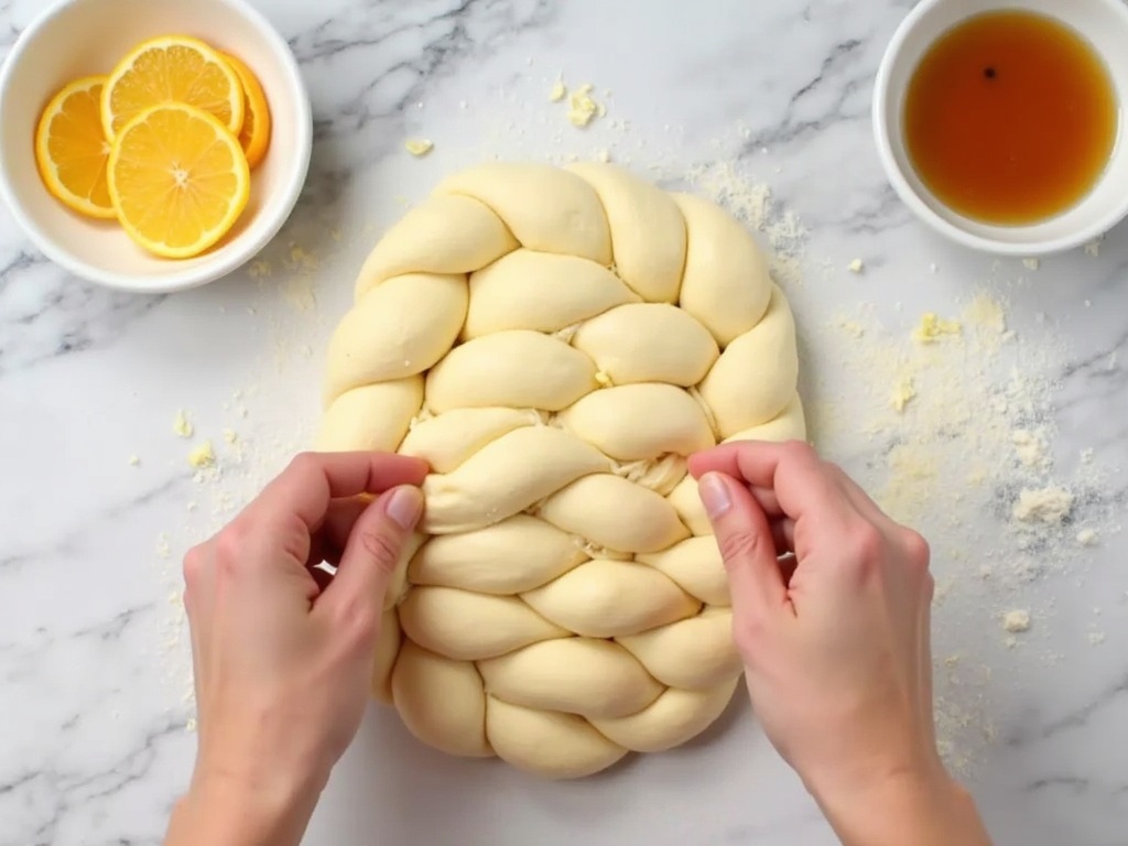 Italian Easter Bread: A Sweet, Braided Tradition detail image