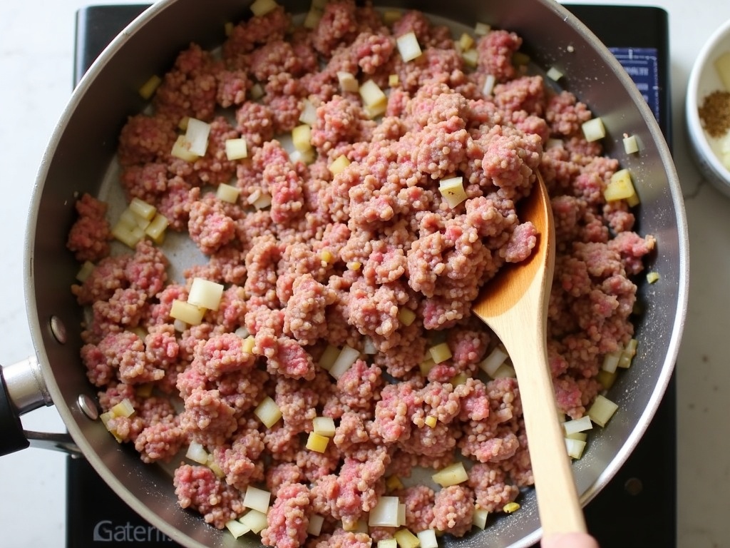 Easy Weeknight Hamburger Skillet: A One-Pan Ground Beef Dinner detail image