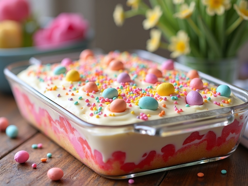 Easter Poke Cake: A Fun & Festive Spring Dessert