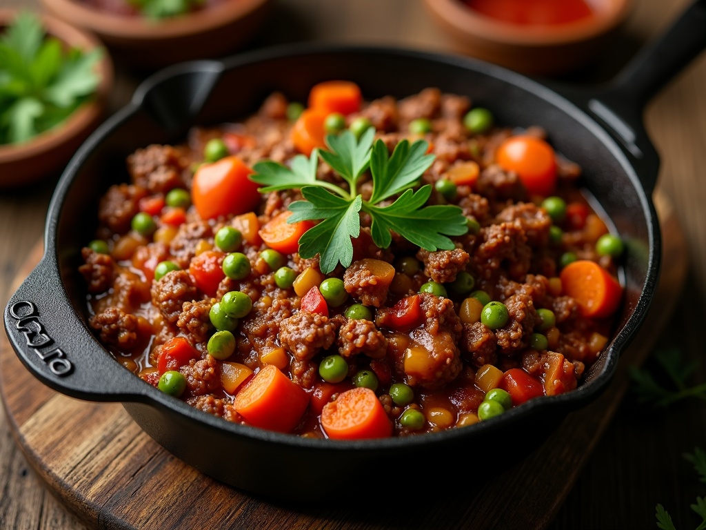 Easy Weeknight Hamburger Skillet: A One-Pan Ground Beef Dinner