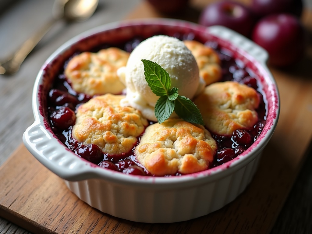 Easy Plum Cobbler: A Simple, Rustic Dessert