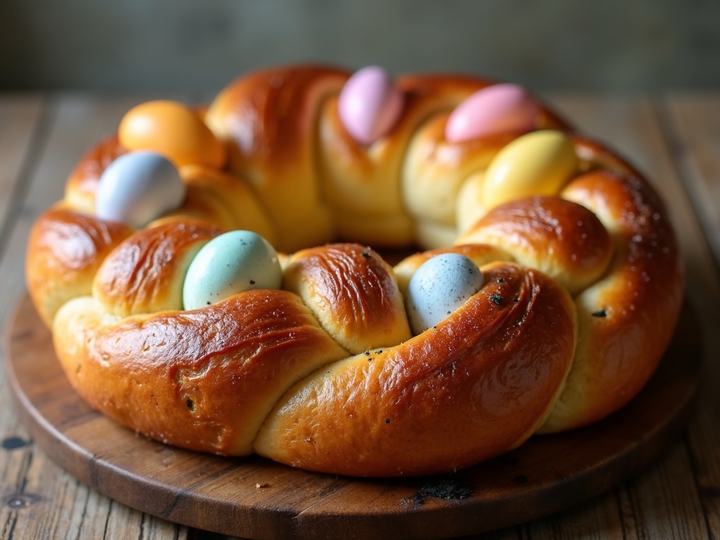 Sweet Braided Italian Easter Bread: A Festive Tradition