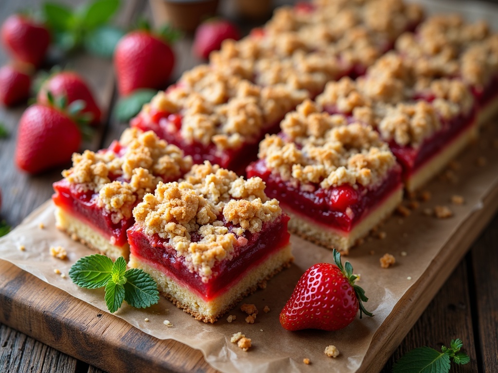 Easy Strawberry Crumble Bars: A Perfect Summer Dessert