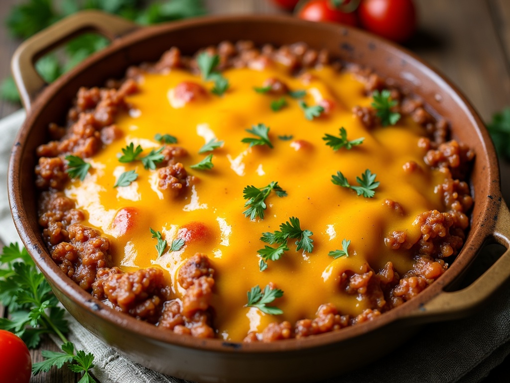 Low Carb Ground Beef Casserole: Cheesy, Hearty & Easy
