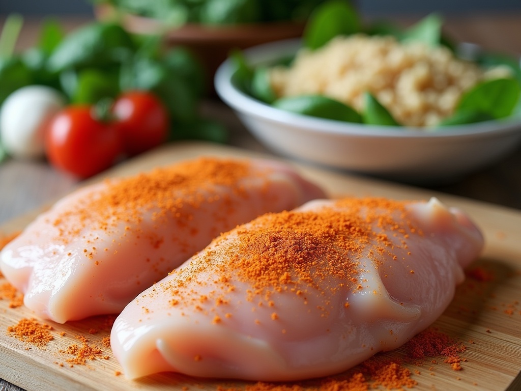 High Protein Recipes: 20-Minute Chicken and Quinoa Bowl detail image
