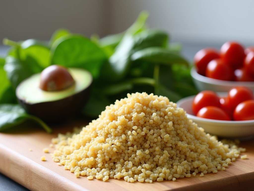 Quinoa Avocado Spinach Bowl: A Healthy Weeknight Dinner detail image