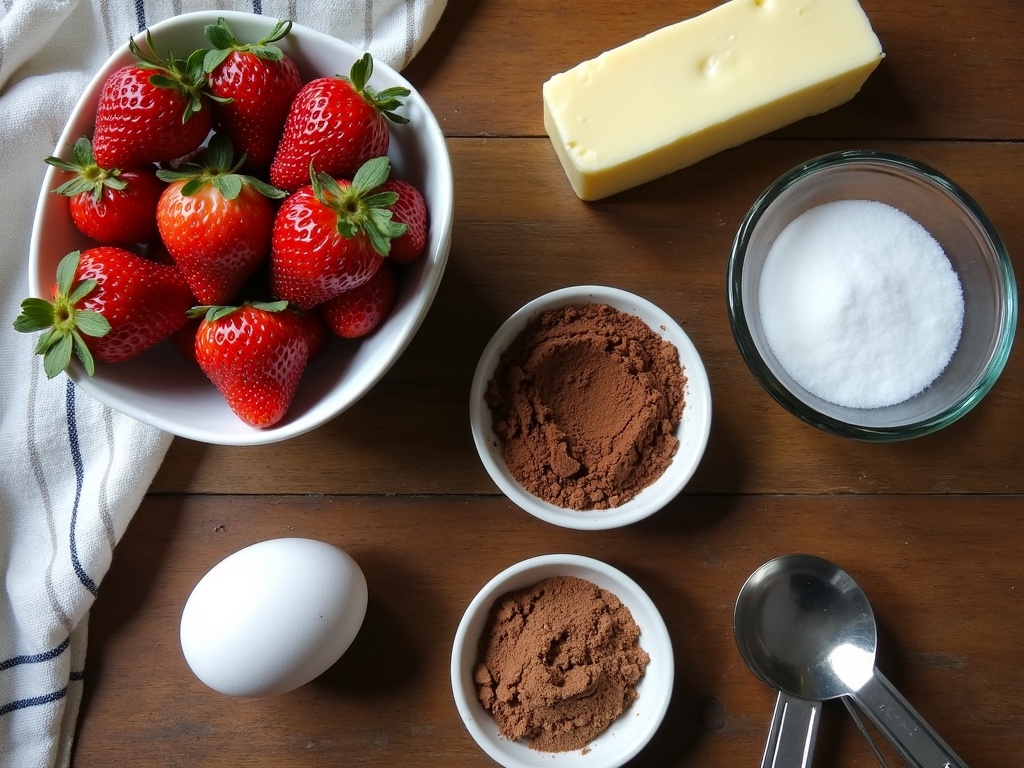 Strawberry Brownies: A Fruity Twist on a Classic Dessert detail image