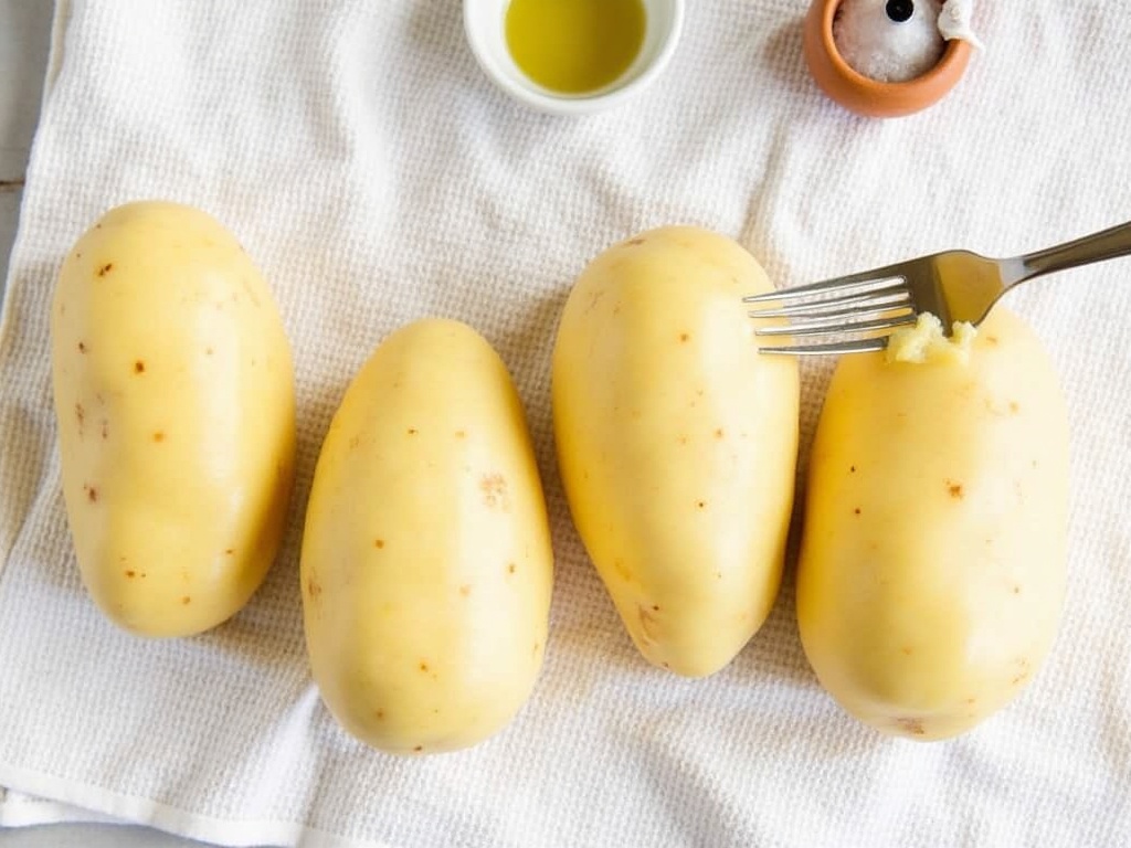 Perfect Air Fryer Baked Potato Recipe detail image
