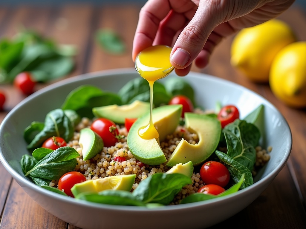 Quinoa Avocado Spinach Power Salad detail image