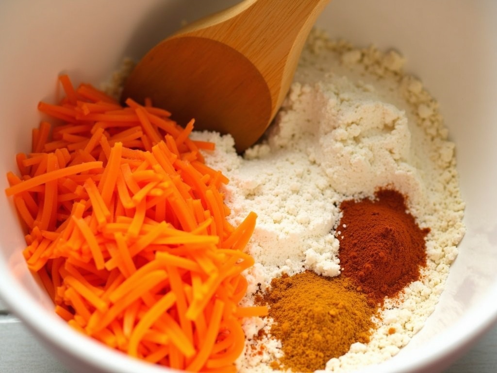 Moist Vegan Carrot Cake with Creamy Frosting detail image