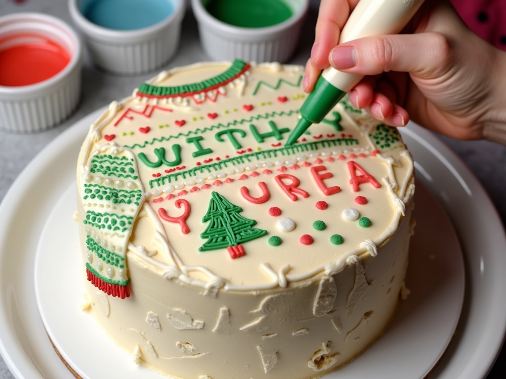 Ugly Christmas Sweater Cake: A Fun & Festive Dessert detail image