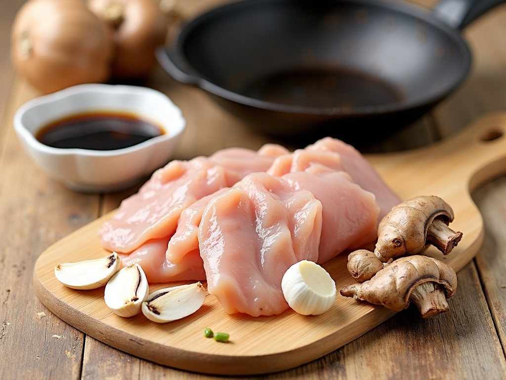 Quick Chicken Mushroom Stir Fry for Busy Weeknights detail image