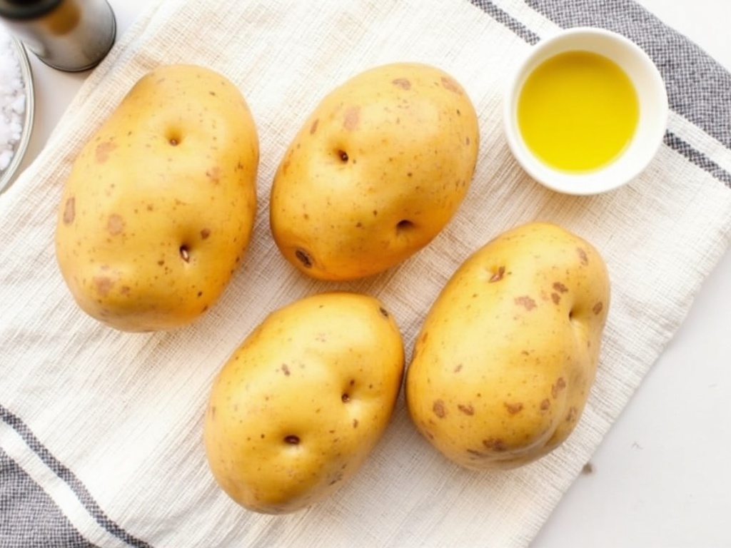 Perfect Air Fryer Baked Potato Recipe detail image