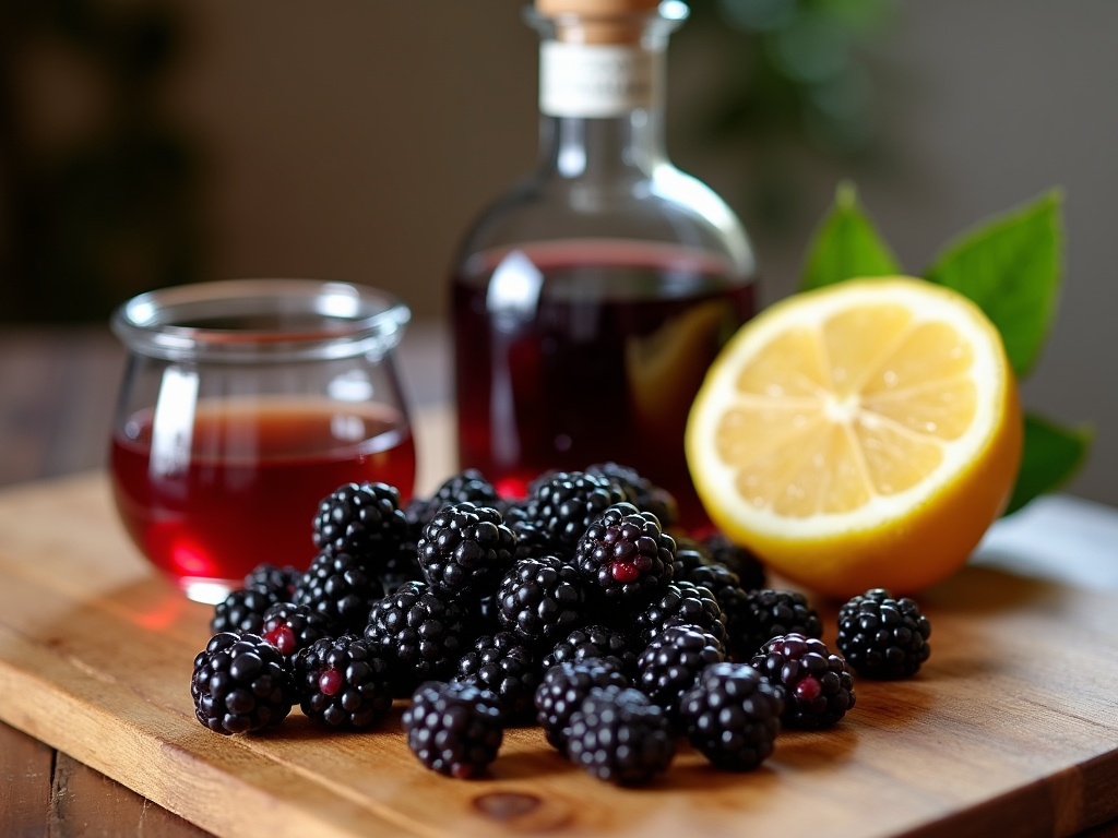 Sommer Bramble Cocktail: A Refreshing Summer Gin Drink detail image