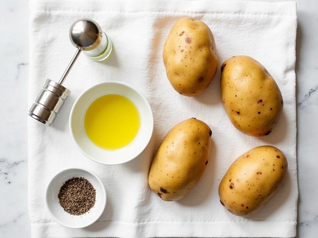 Perfect Air Fryer Baked Potato Recipe detail image