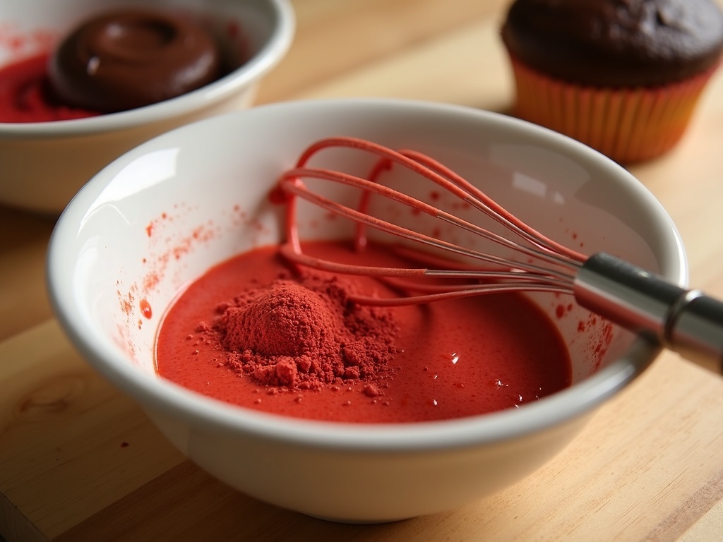 Decadent Chocolate Covered Strawberry Cupcakes detail image