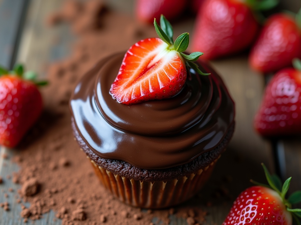 Chocolate Covered Strawberry Cupcakes: A Decadent Treat