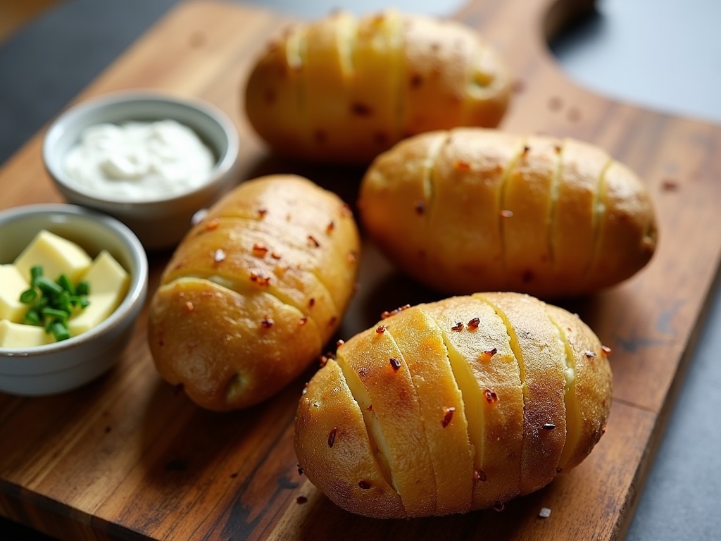 Crispy Air Fryer Baked Potato Recipe
