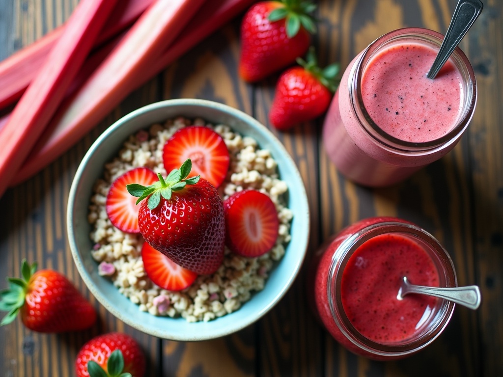 5 Healthy Rhubarb Recipes for Spring and Summer