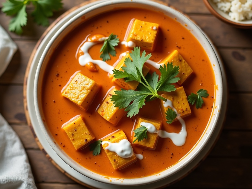 Creamy Vegan Tofu Tikka Masala: A Weeknight Winner hero image