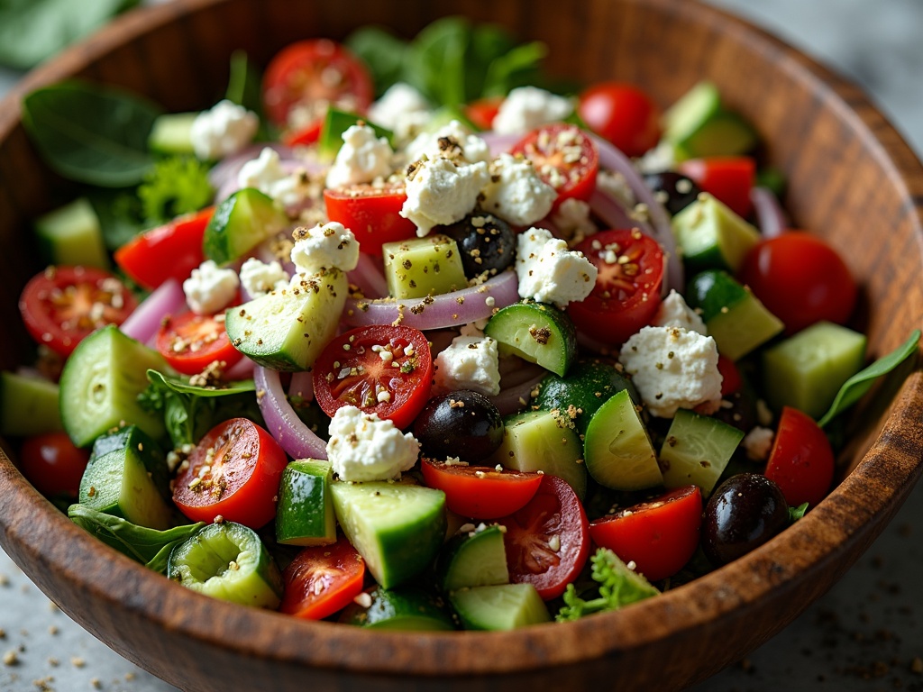 Greek Chopped Salad: A Fresh and Flavorful Side Dish