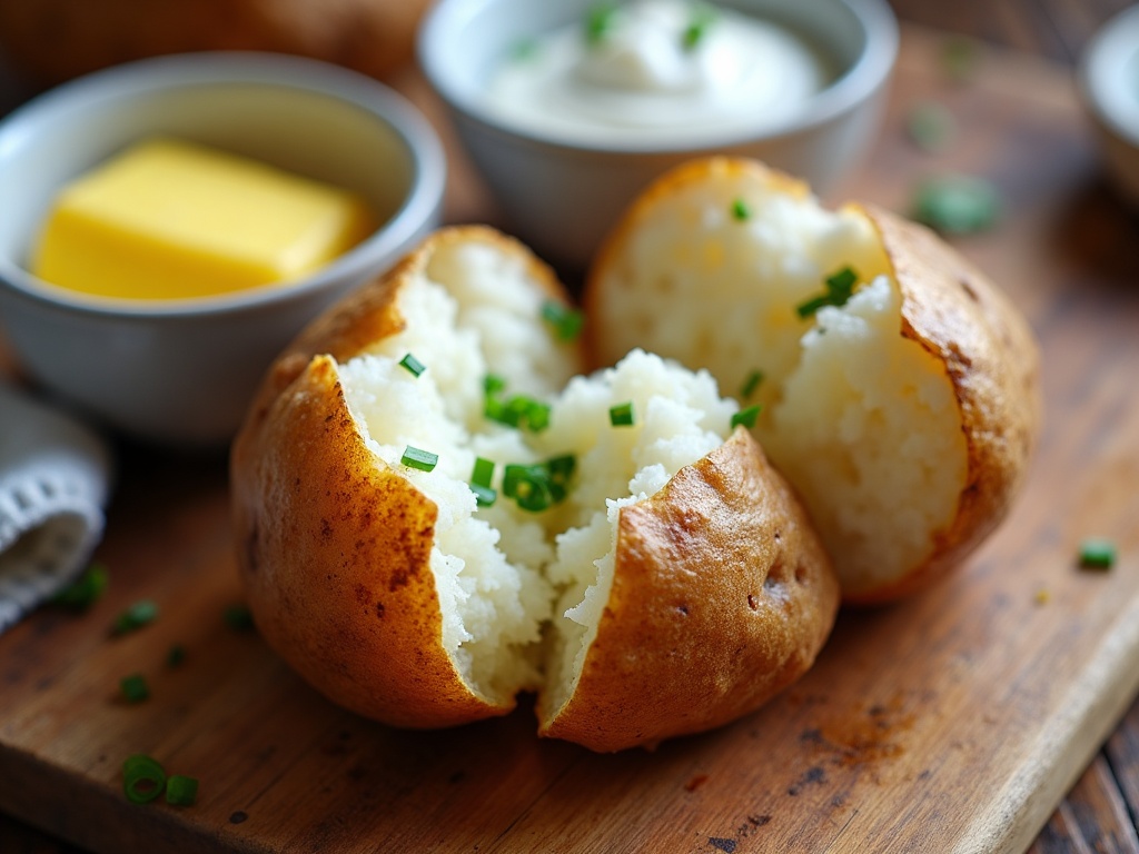 Perfect Air Fryer Baked Potato Recipe