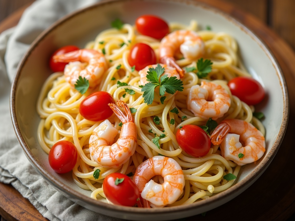 Garlic Shrimp Pasta Salad: A Quick Weeknight Dinner
