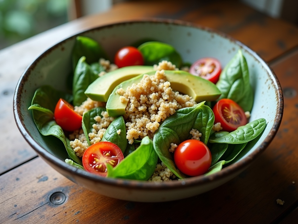 Quinoa Avocado Spinach Bowl: A Healthy Weeknight Dinner