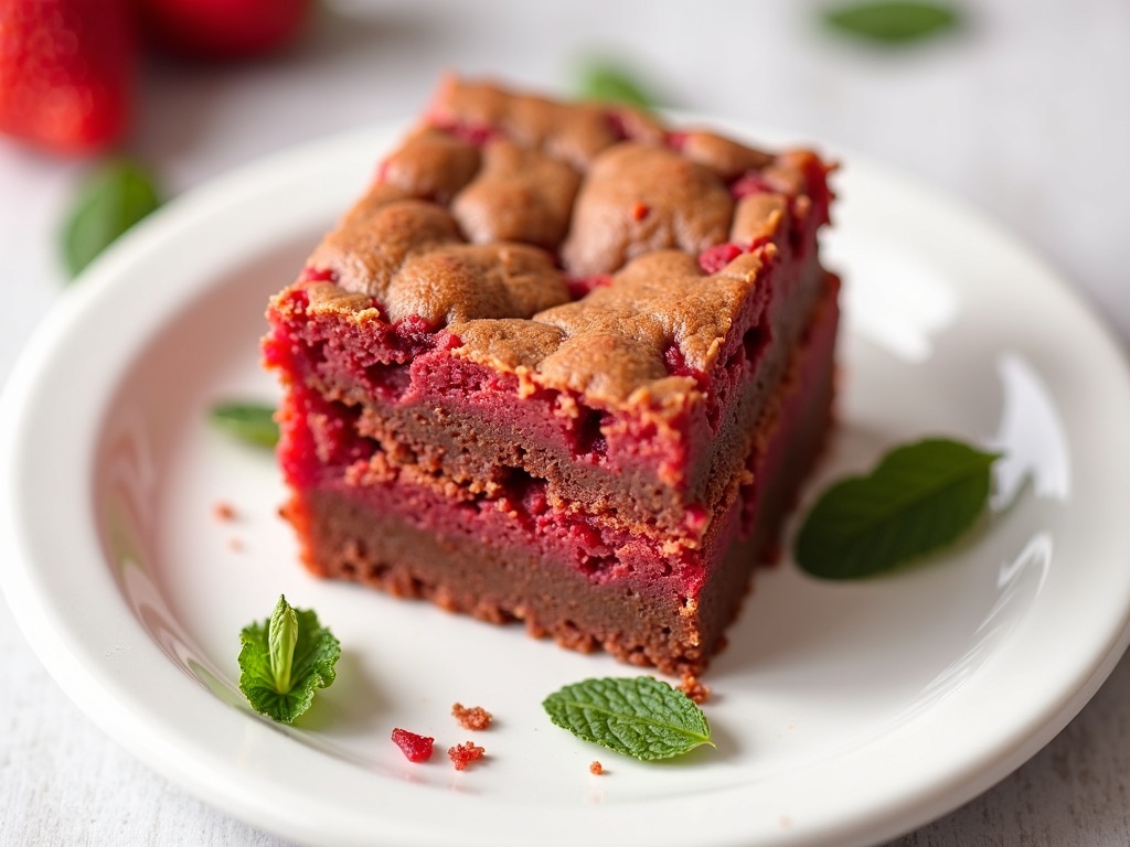Strawberry Brownies: A Fruity Twist on a Classic Dessert