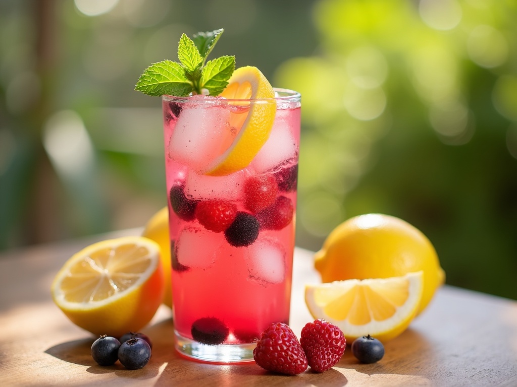 Refreshing Pink Drink Recipe: A Vibrant Berry Lemonade