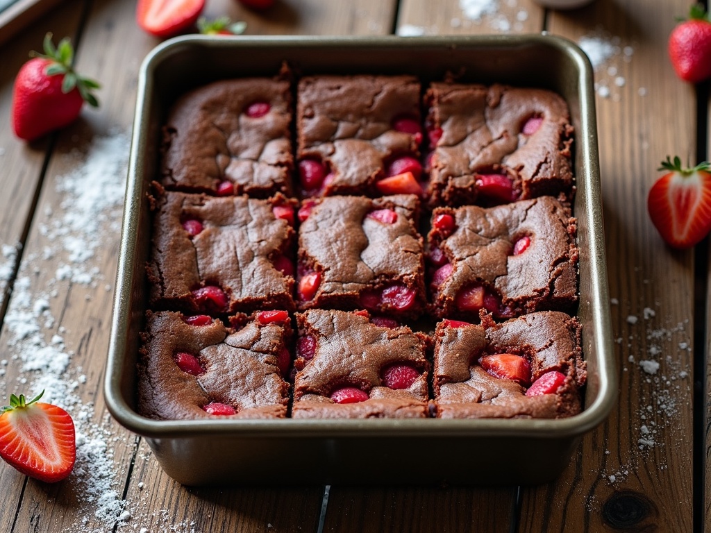 Best Strawberry Brownies: A Fruity Twist on a Classic Treat