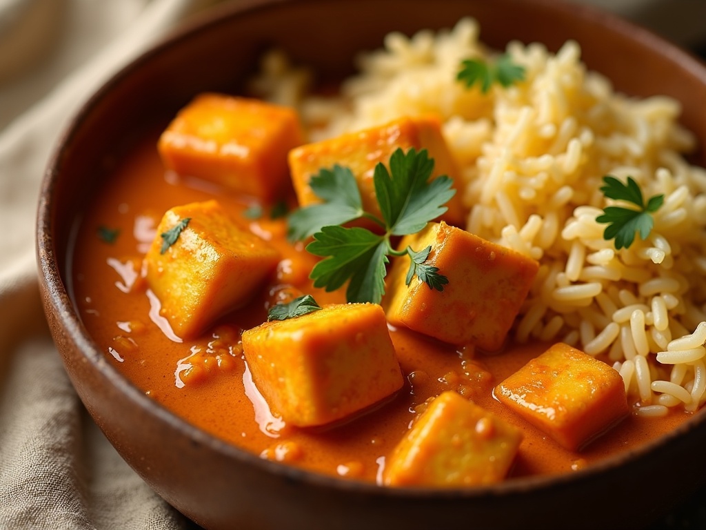 Creamy Vegan Tofu Tikka Masala: A Weeknight Favorite hero image